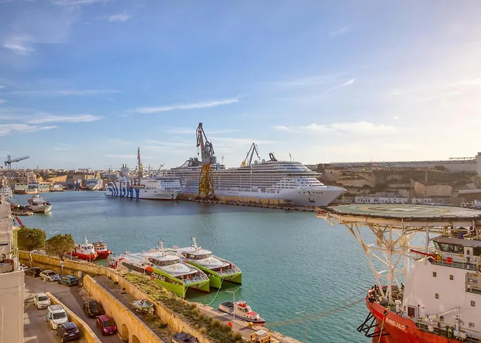 Apartament Plush One Bedroom With Sea View Balcony Lmac1-1 Senglea