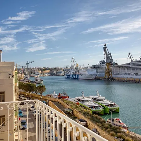 Apartament Plush One Bedroom With Sea View Balcony Lmac1-1 Senglea