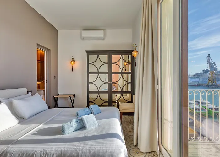 דירה Plush One Bedroom With Sea View Balcony Lmac1-1 *